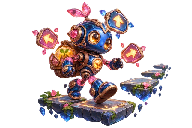 Courier Program sculpted objects