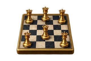 Eight Star Queens game objects