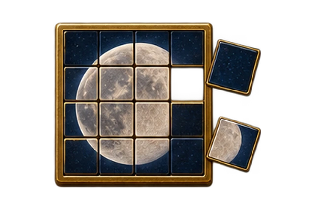 Mosaic Jigsaw sculpted game world